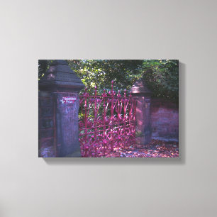 Toile Portes de champs de fraises