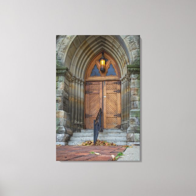 Toile Portes de l'ancienne église à Detroit (Recto)