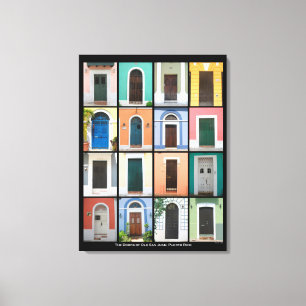 Toile Portes du Vieux San Juan, Porto Rico WC