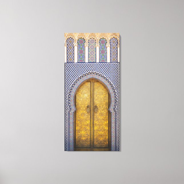 Toile Portes Ornées Du Palais Du Roi (Recto)