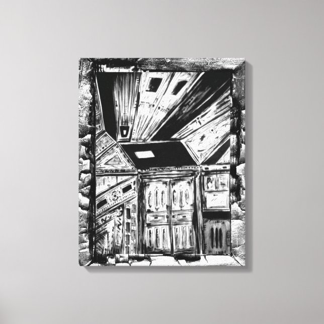 Toile Portes ouvertes (Recto)