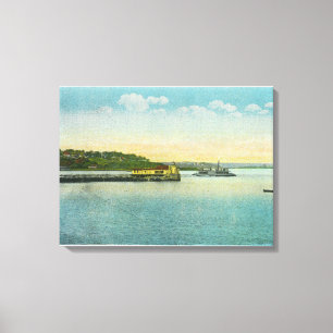 Toile Portland, MaineView du phare d'insecte