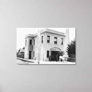 Toile Portland, OU Fire Station #30 Horse Cart