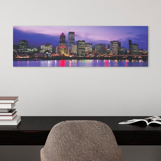 Toile Portland Skyline (Créateur téléchargé)