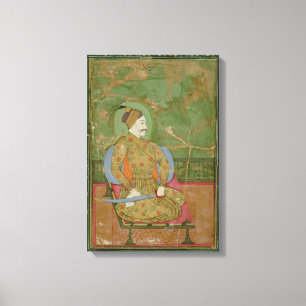 Toile portrait 58.20/25A de Se d'Abdullah Qutb Shah de