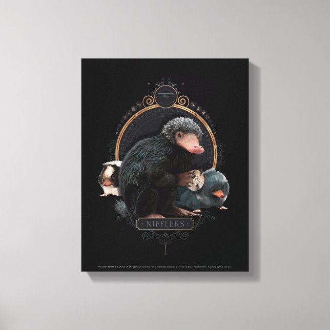 Toile Portrait Art nouveau de NIFFLER™s (Recto)