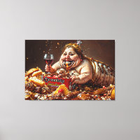 Portrait coloré "Queen of Gluttonous Decay"