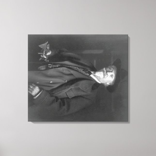 Toile Portrait de "Buffalo Bill" Cody Photographie (Recto)