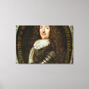 Toile Portrait de compte Roger Bussy de Rabutin