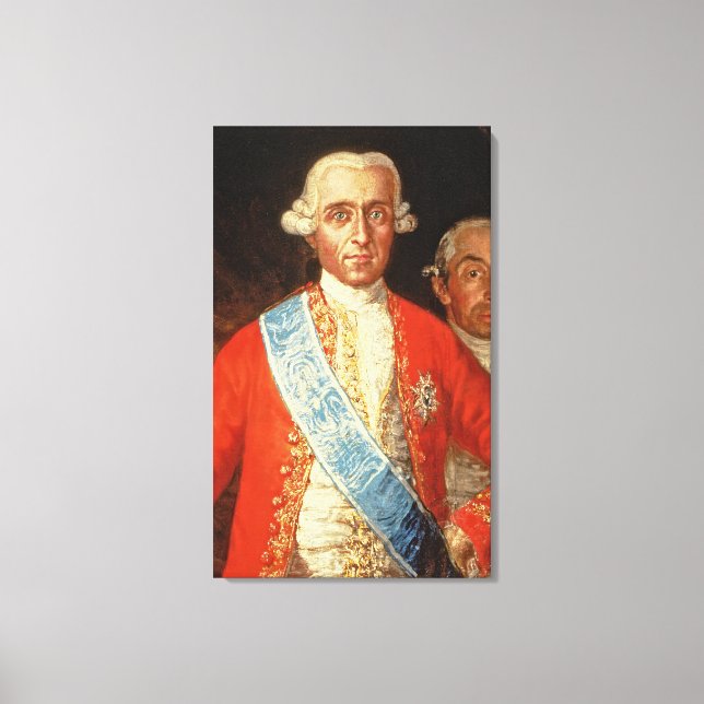 Toile Portrait de Don Jose Monino y Redondo I (Recto)