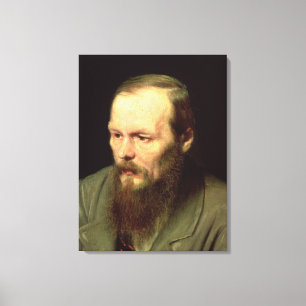 Toile Portrait de Fyodor Dostoyevsky 1872
