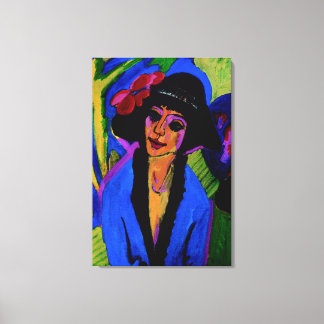 Toile "Portrait de Gerda" Chef-d'oeuvre c1914