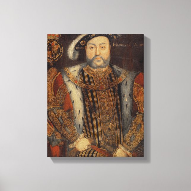 Toile Portrait de Henri VIII (Recto)