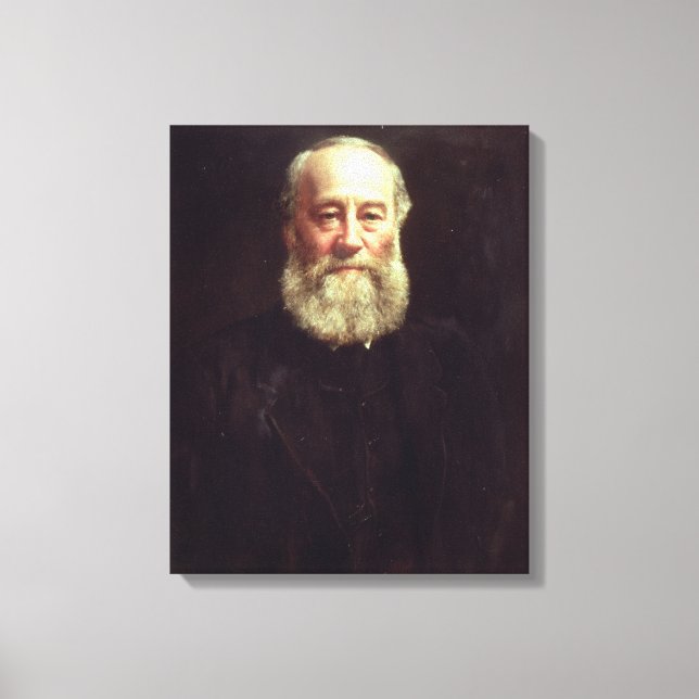 Toile Portrait de James Prescott Joule (Recto)