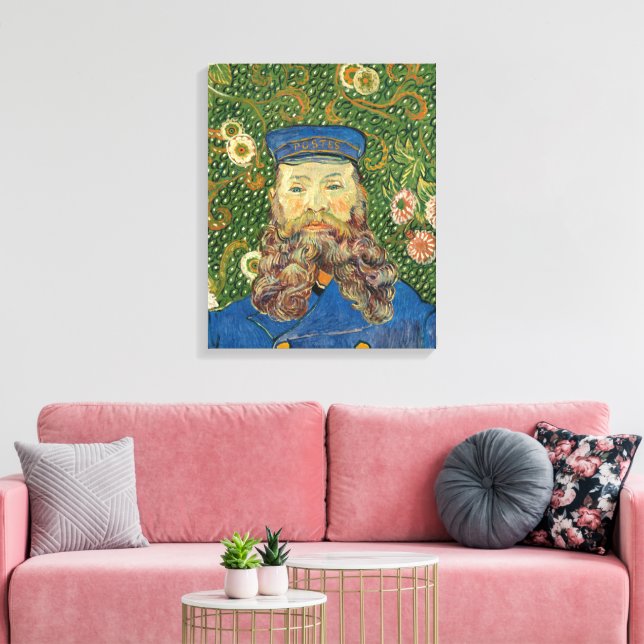 Toile Portrait de Joseph Roulin | Vincent van Gogh (Insitu(Salon))