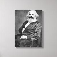 Portrait de Karl Marx (Fondateur du marxisme)