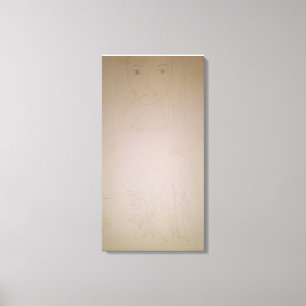 Toile Portrait de la femme