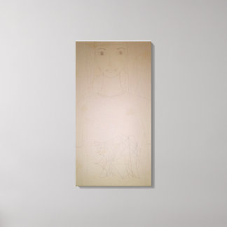 Toile Portrait de la femme