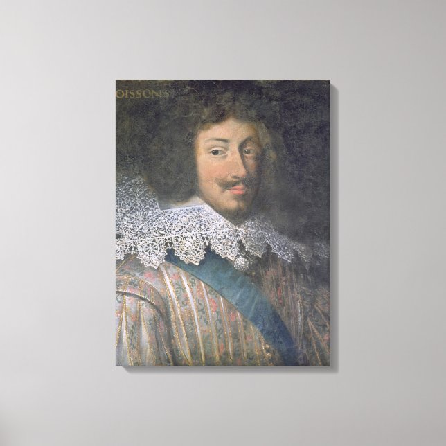 Toile Portrait de Louis du Comte de Bourbon de Soissons (Recto)