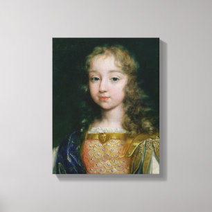 Toile Portrait de Louis XIV enfant
