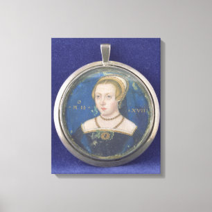 Toile Portrait de Madame, probablement Madame Jane Grey,