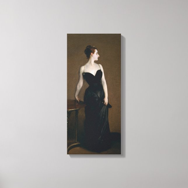 Toile Portrait de Madame X par John Singer Sargent, 1884 (Recto)