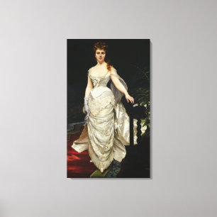 Toile Portrait de Mademoiselle X, 1873