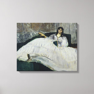 Toile Portrait de Manet de Jeanne Duval, 1862