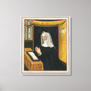 Toile Portrait de Margaret Beaufort, comtesse de Richmon