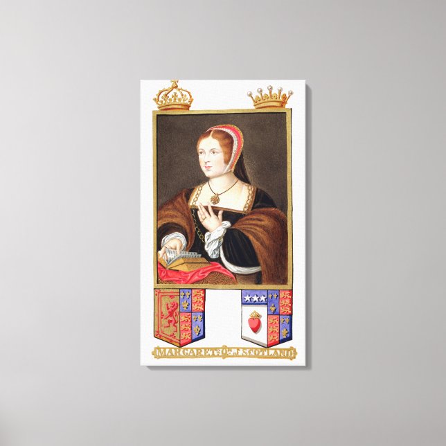 Toile Portrait de Margaret Tudor (1489-1541) (Recto)