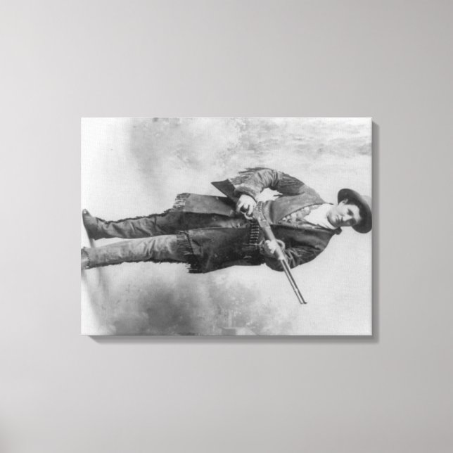 Toile Portrait de Martha Canary "Calamity Jane" (Recto)