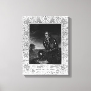 Toile Portrait de monsieur Jeffrey Amherst