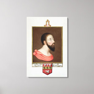 Toile Portrait de monsieur Thomas Wyatt le plus jeune
