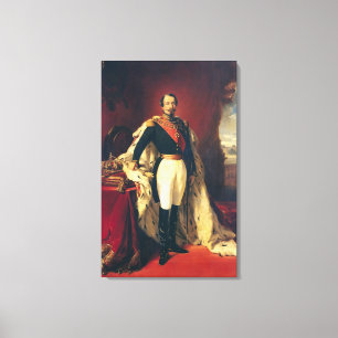 Toile Portrait de Napoléon III Empereur de France