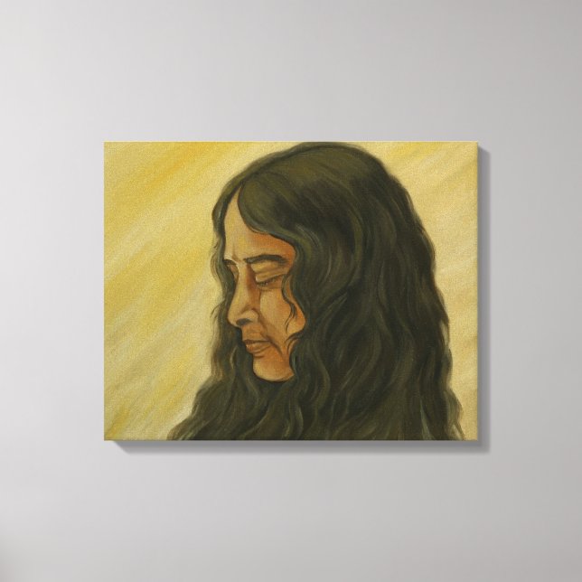 Toile Portrait de Paramahansa yogananda (Recto)