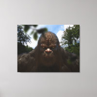 PORTRAIT DE SASQUATCH BIGFOOT