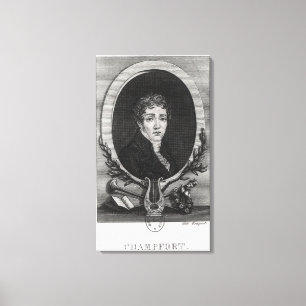 Toile Portrait de SebastiAn-Roch Nicolas