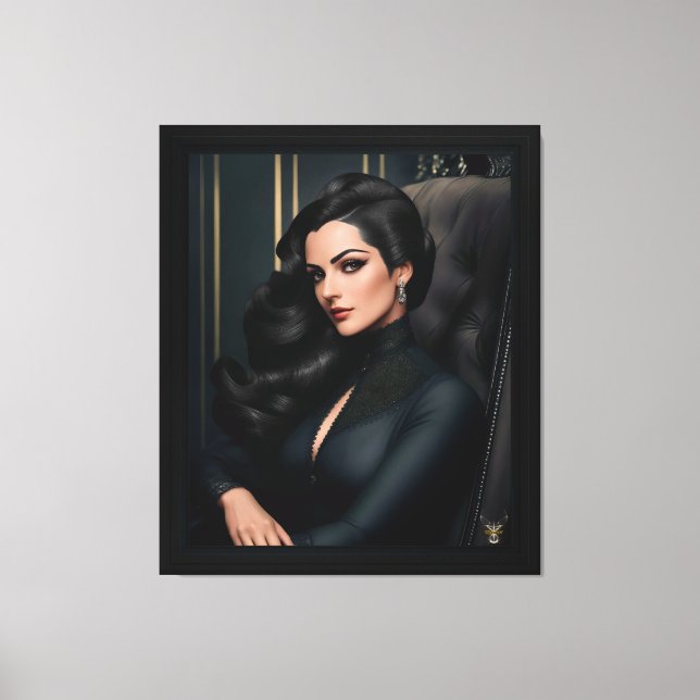 Toile Portrait de Tressa Straninski par Xzendor7 (Recto)