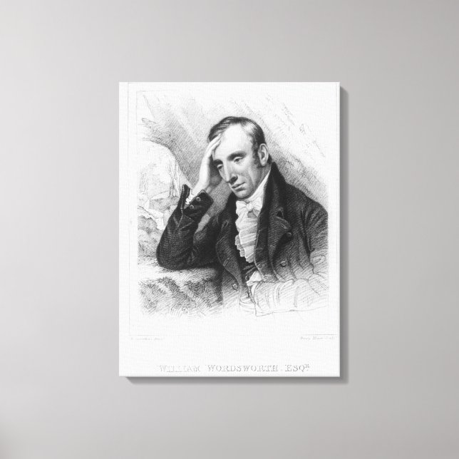 Toile Portrait de William Wordsworth (Recto)