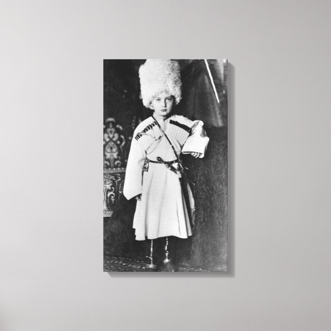 Toile Portrait du Grand-Duc Nicholas Mikhailovich (Recto)