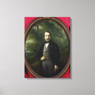 Toile Portrait du napoléon III c.1857