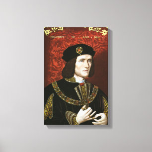 Toile Portrait du roi Richard III