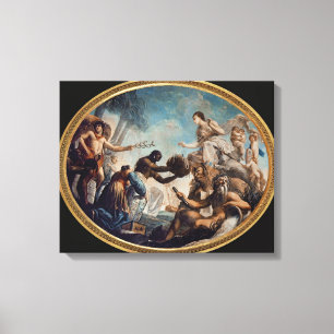 Toile Portrait d'un jeune monsieur (huile sur la toile)