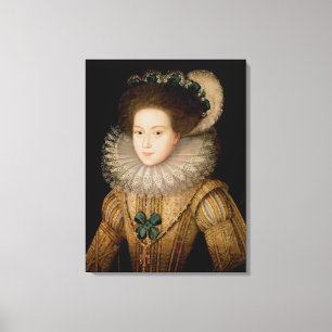 Toile Portrait d'une dame, possibly Mary Queen of Scots 