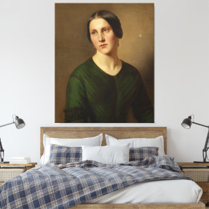 Toile Portrait d'une femme