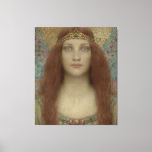 Toile Portrait d'une femme par Charles Allan Winter