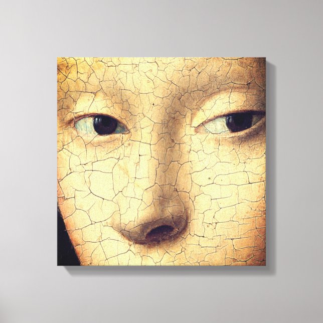 Toile Portrait d'une jeune fille (détail) (Recto)