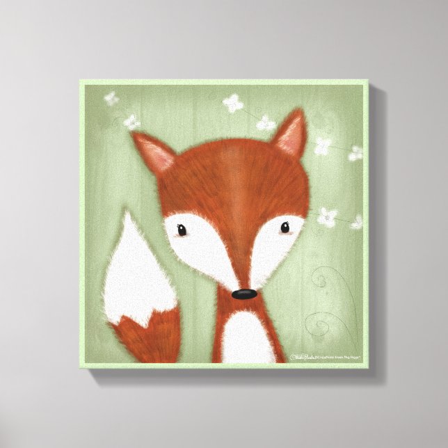 Toile Portrait Fox (Recto)
