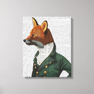 Toile Portrait Fox