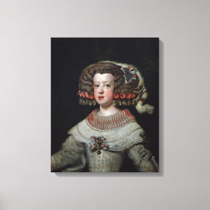Toile Portrait fut de Maria Teresa d'Infanta des
